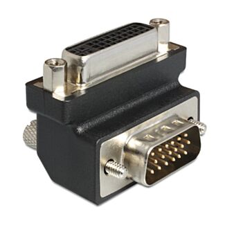 DeLOCK DVI/VGA DVI 24+5 F VGA 15 M Nero