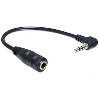 DeLOCK 65397 cavo audio 0,14 m 2.5mm 3.5mm Nero