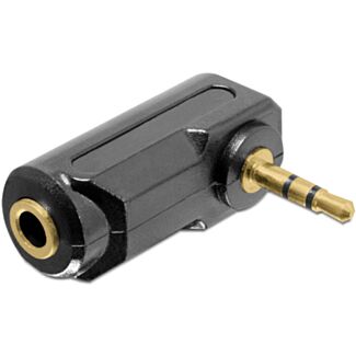 DeLOCK 65364 adattatore per inversione del genere dei cavi 3.5 mm 3,5 mm Nero