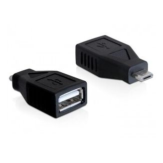 DeLOCK 65296 cable gender changer USB 2.0-A USB Micro-B Black
