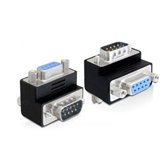 DeLOCK 65265 adattatore per inversione del genere dei cavi Sub-D 9 pin Nero