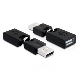 DeLOCK 65260 cable gender changer USB 2.0 A Black