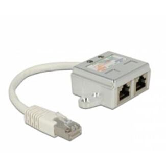 DeLOCK 65224 cavo di rete Bianco 0,15 m