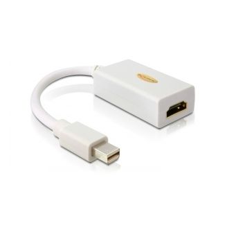 DeLOCK Adapter mini Displayport / HDMI FM HDMI tipo A (Standard) Bianco