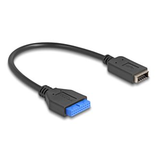 DeLOCK Cavo USB 5 Gbps da pin header femmina a chiave A interna USB Type-E femmina 25 cm