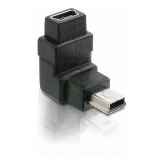 DeLOCK Adapter USB-B mini USB-B mini 5-pin Black