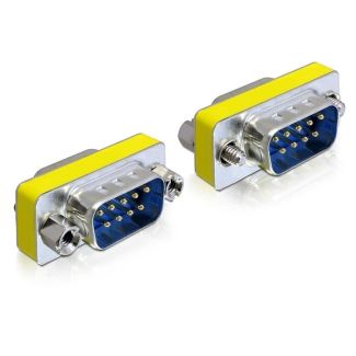 DeLOCK D-sub 9 M/M DB9 Silver