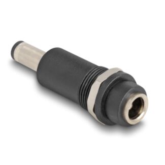 DeLOCK Adattatore DC 5,5 x 2,5 mm femmina per DC 5,5 x 2,1 mm maschio