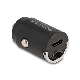 DeLOCK 64278 Caricabatterie per dispositivi mobili Universale Nero Accendisigari Ricarica rapida Auto