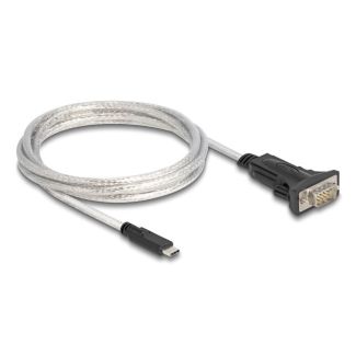 DeLOCK Adapter USB 2.0 Type-C to 1 x Serial RS-422/485 male with 6 pin terminal block 5 V 2 m