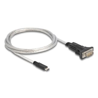 DeLOCK Adapter USB Type-C to 1 x Serial RS-422/485 male with 6 pin terminal block 5 V 1 m