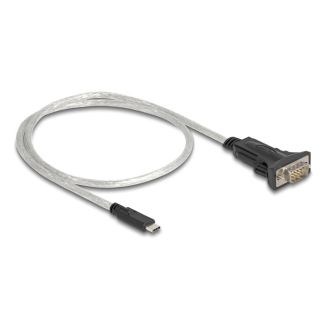 DeLOCK Adapter USB Type-C to 1 x Serial RS-422/485 male with 6 pin terminal block 5 V 0.5 m