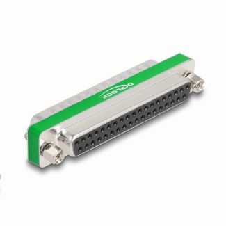 DeLOCK RF/EMI Interference Suppression Filter D-Sub 37 pin male to female with low-pass filter capacitive
