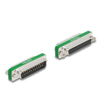 DeLOCK Filtro di soppressione delle interferenze RF/EMI D-Sub 25 pin maschio-femmina con filtro passa-basso capacitivo