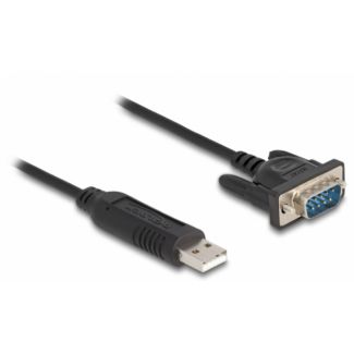 DeLOCK USB 2.0 to serial RS-232 adapter with compact serial connector housing 50 cm FTDI