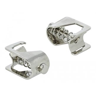 DeLOCK Shield Clamp for Busbar - Cable diameter 10 - 17 mm