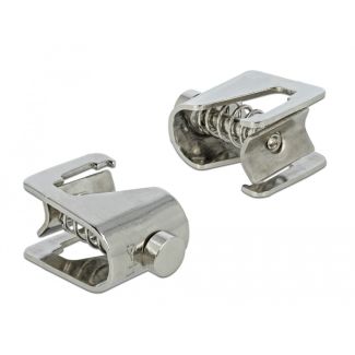 DeLOCK Shield Clamp for Busbar - Cable diameter 5 - 11 mm
