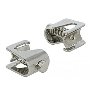DeLOCK Morsetto di schermatura per busbar - Diametro del cavo 5 - 11 mm
