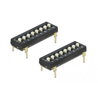 DeLOCK 66306 accessorio per circuiti stampati (PCB) DIP switch 2 pz