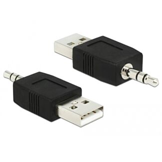 DeLOCK 66069 adattatore per inversione del genere dei cavi USB A 3.5 Nero