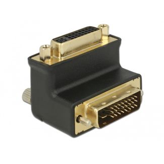 DeLOCK 65866 cable gender changer DVI-D DVI-I Black