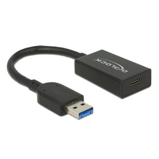 DeLOCK 65698 cavo USB USB 3.2 Gen 2 (3.1 Gen 2) 0,15 m USB A USB C Nero