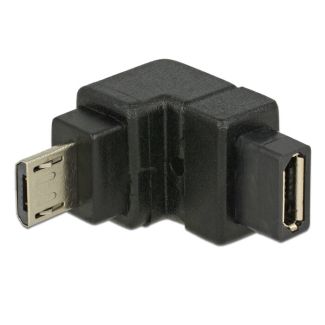DeLOCK USB2.0Micro-B/USB2.0Micro-B Black