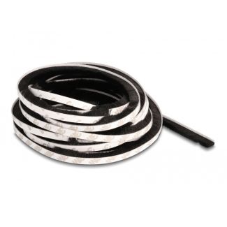 DeLOCK Brush Strip self-adhesive 10 mm - length 5 m black