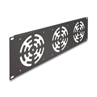 DeLOCK Coperchio del rack da 19″ per 3 ventole da 120 x 120 mm 3U grigio scuro