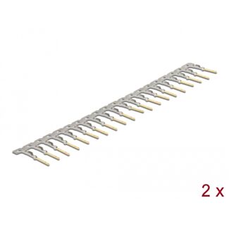 DeLOCK Contatti a crimpare per maschio a crimpare D-Sub HD 40 pezzi