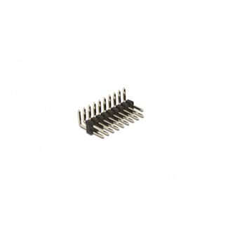 DeLOCK Pin header a 10 pin, passo 2,54 mm, 2 fila, angolato 5 pezzi