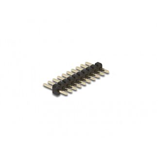 DeLOCK Pin header a 10 pin, passo 2,54 mm, 2 fila, diritto, 5 pezzi