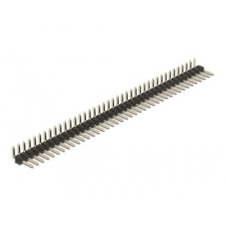 DeLOCK Pin header a 40 pin, passo 2,54 mm, 1 fila, angolato 5 pezzi