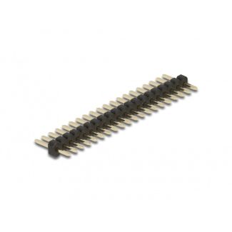 DeLOCK Pin header a 20 pin, passo 1,27 mm, 1 fila, diritto, 5 pezzi