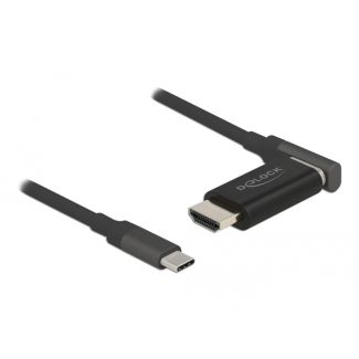 DeLOCK Cavo adattatore da USB Type-C a HDMI 4K 60 Hz magnetico da 1,20 m