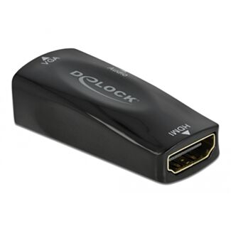 DeLOCK Adattatore HDMI-A femmina per VGA femmina 1080p con Audio