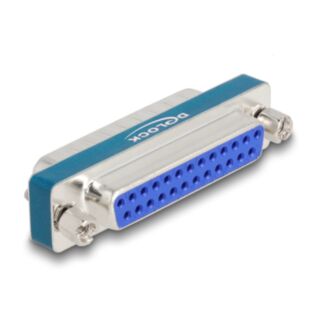 DeLOCK Filtro di soppressione delle interferenze RF/EMI D-Sub 25 pin maschio-femmina con induttivo passa-basso