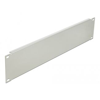 DeLOCK Scheda cieca del quadro di rete da 19″ 2U grigio
