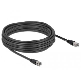 DeLOCK 80085 coaxial cable 10 m BNC Black