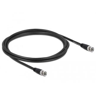 DeLOCK 80082 coaxial cable 2 m BNC Black