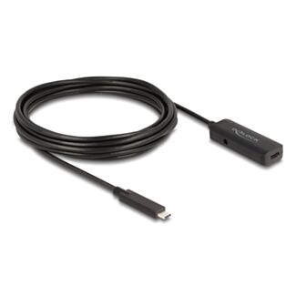 DeLOCK 80028 cavo USB USB 3.2 Gen 2 (3.1 Gen 2) 5 m USB C Nero