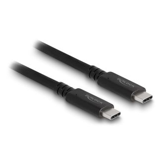 DeLOCK Cavo USB4 40 Gbps coassiale 1,2 m USB PD 3.1 Extended Power Range 240 W