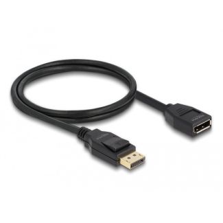 DeLOCK DisplayPort 1.2 extension cable 4K 60 Hz 1 m