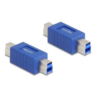 DeLOCK 67227 cable gender changer USB Type-B Blue