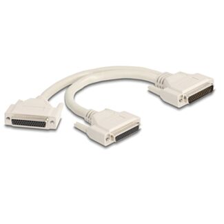 DeLOCK 67172 cavo seriale Beige 0,3 m DB-HD 44 2 x DB-HD 44