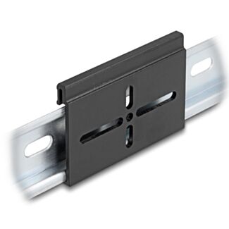 DeLOCK 67145 kit di fissaggio Nero Alluminio