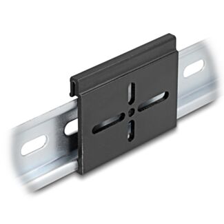 DeLOCK 67143 kit di fissaggio Nero Alluminio