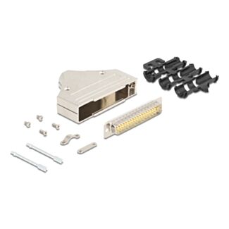 DeLOCK 67136 cavo di collegamento D-Sub (37-pin) Argento