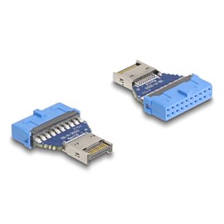 DeLOCK USB 5 Gbps Adattatore Pin Header femmina a interna USB di Tipo-E chiave A maschio