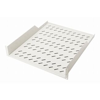 Digitus 2U fixed shelf for racks from 800 mm depth 88,5x482x552 mm, up to 25 kg, grey (RAL 7035)